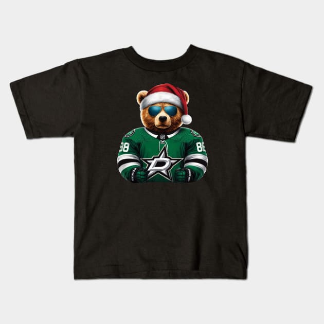 Dallas Stars Christmas Kids T-Shirt by Americansports